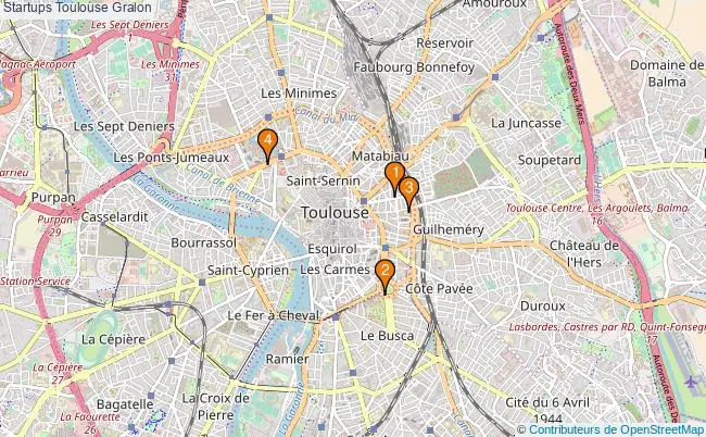 plan Startups Toulouse Associations startups Toulouse : 4 associations