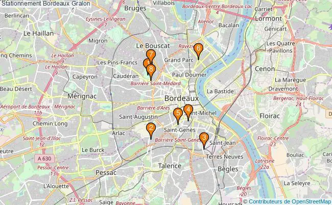 plan Stationnement Bordeaux Associations stationnement Bordeaux : 9 associations
