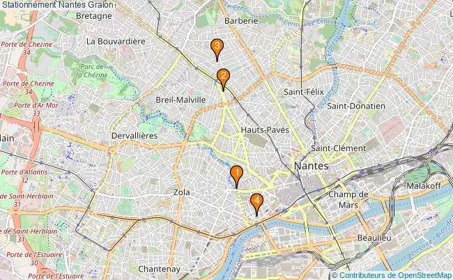 plan Stationnement Nantes Associations stationnement Nantes : 4 associations