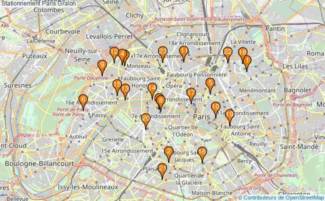 plan Stationnement Paris Associations stationnement Paris : 28 associations