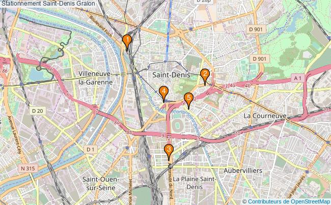 plan Stationnement Saint-Denis Associations stationnement Saint-Denis : 6 associations