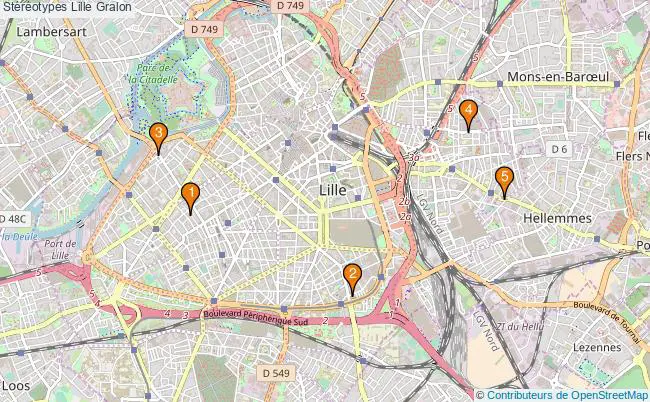 plan Stéréotypes Lille Associations stéréotypes Lille : 6 associations