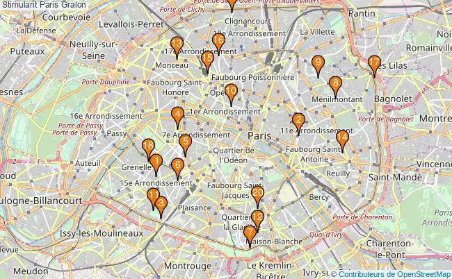 plan Stimulant Paris Associations Stimulant Paris : 29 associations