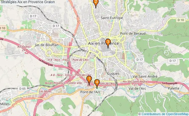 plan Stratégies Aix en Provence Associations Stratégies Aix en Provence : 4 associations
