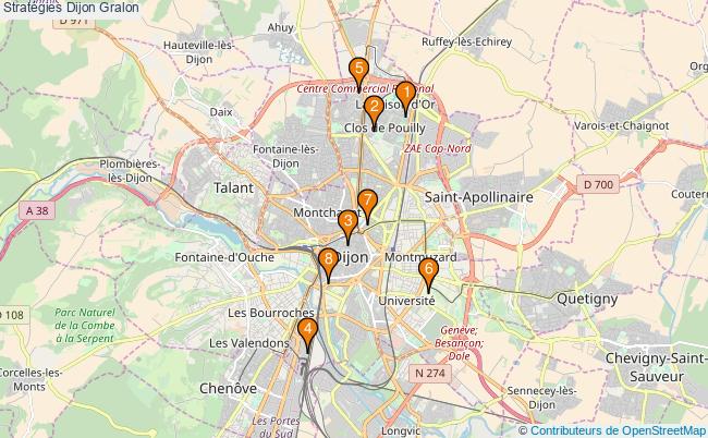 plan Stratégies Dijon Associations Stratégies Dijon : 9 associations