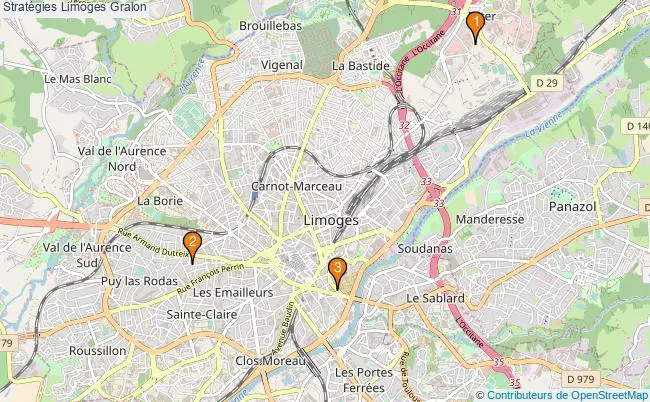 plan Stratégies Limoges Associations Stratégies Limoges : 4 associations