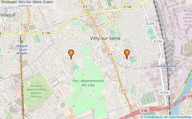plan Stratégies Vitry-sur-Seine Associations Stratégies Vitry-sur-Seine : 3 associations