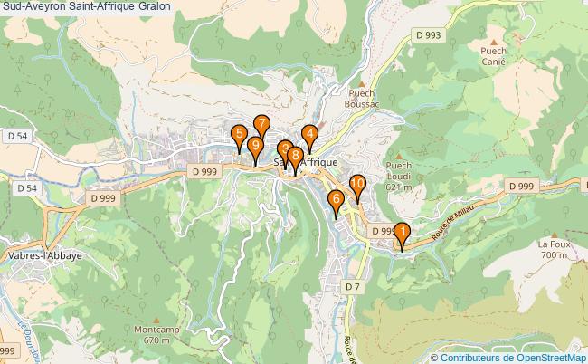 plan Sud-Aveyron Saint-Affrique Associations Sud-Aveyron Saint-Affrique : 9 associations