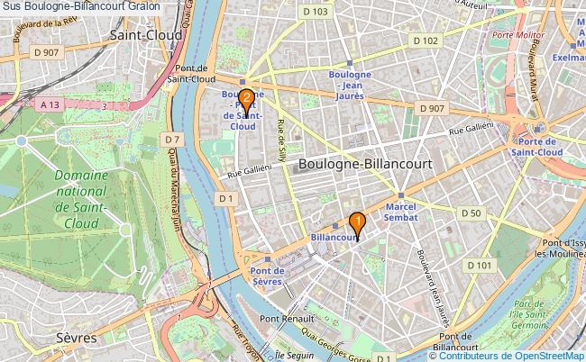 plan Sus Boulogne-Billancourt Associations sus Boulogne-Billancourt : 3 associations