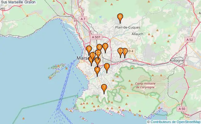 plan Sus Marseille Associations sus Marseille : 14 associations