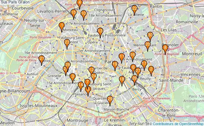 plan Sus Paris Associations sus Paris : 69 associations