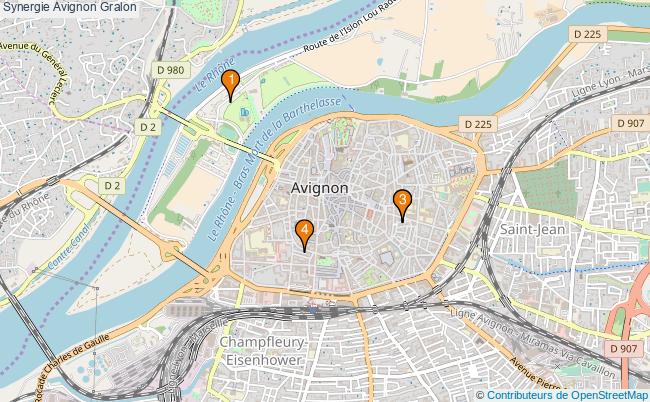 plan Synergie Avignon Associations synergie Avignon : 6 associations