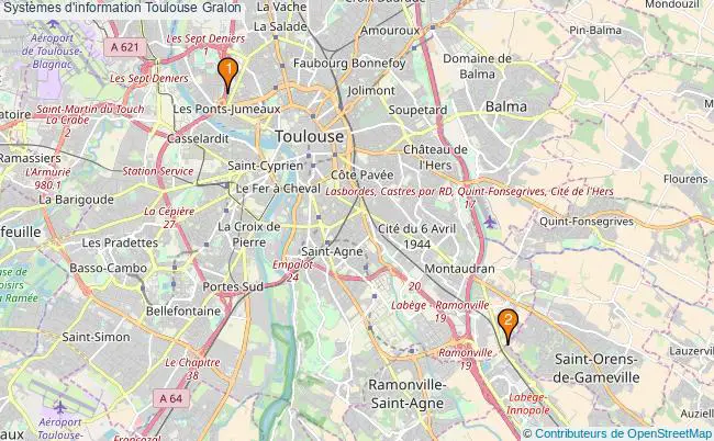plan Systèmes d'information Toulouse Associations systèmes d'information Toulouse : 3 associations