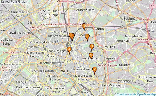 plan Tamoul Paris Associations Tamoul Paris : 11 associations