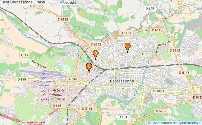 plan Tarot Carcassonne Associations Tarot Carcassonne : 3 associations