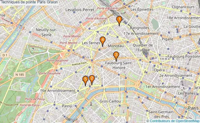 plan Techniques de pointe Paris Associations techniques de pointe Paris : 4 associations