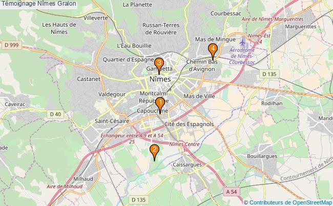 plan Témoignage Nîmes Associations Témoignage Nîmes : 4 associations
