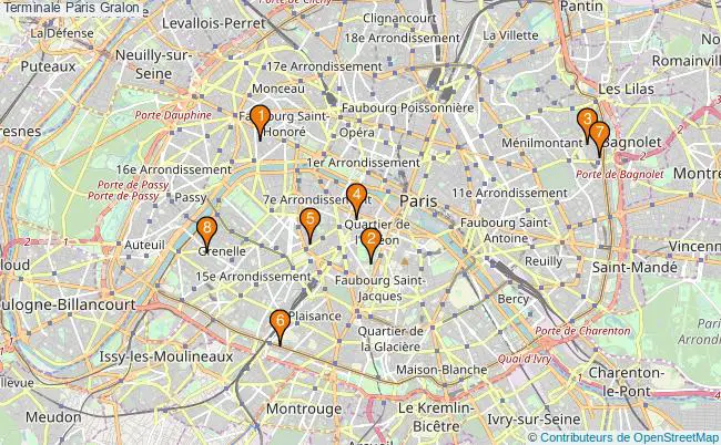 plan Terminale Paris Associations Terminale Paris : 13 associations