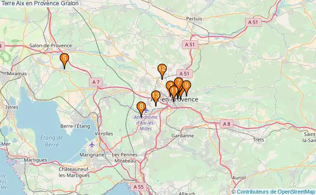 plan Terre Aix en Provence Associations Terre Aix en Provence : 12 associations