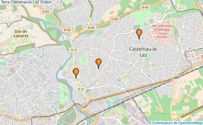 plan Terre Castelnau-le-Lez Associations Terre Castelnau-le-Lez : 3 associations
