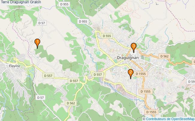 plan Terre Draguignan Associations Terre Draguignan : 4 associations