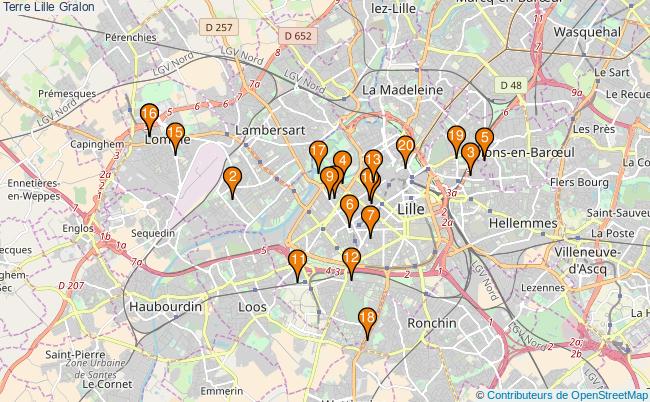 plan Terre Lille Associations Terre Lille : 21 associations