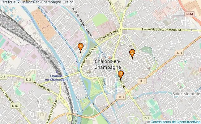 plan Territoriaux Châlons-en-Champagne Associations Territoriaux Châlons-en-Champagne : 4 associations