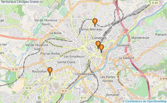 plan Territoriaux Limoges Associations Territoriaux Limoges : 4 associations