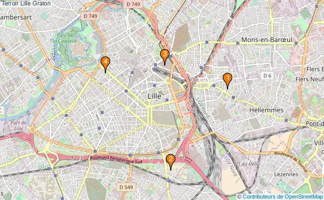 plan Terroir Lille Associations Terroir Lille : 6 associations