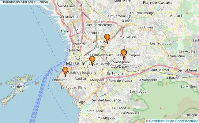 plan Thaïlandais Marseille Associations thaïlandais Marseille : 6 associations