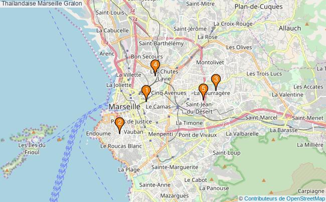 plan Thaïlandaise Marseille Associations thaïlandaise Marseille : 6 associations