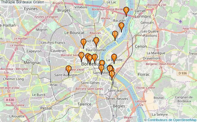 plan Thérapie Bordeaux Associations thérapie Bordeaux : 21 associations
