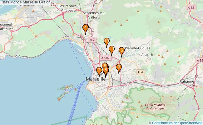 plan Tiers Monde Marseille Associations Tiers Monde Marseille : 12 associations