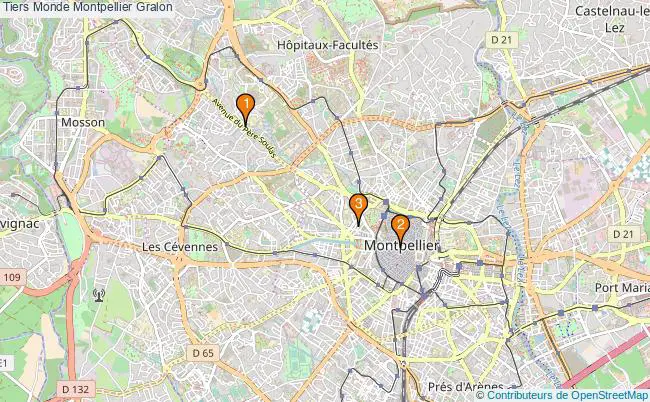 plan Tiers Monde Montpellier Associations Tiers Monde Montpellier : 3 associations