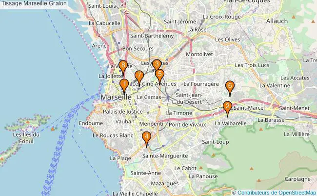 plan Tissage Marseille Associations tissage Marseille : 9 associations