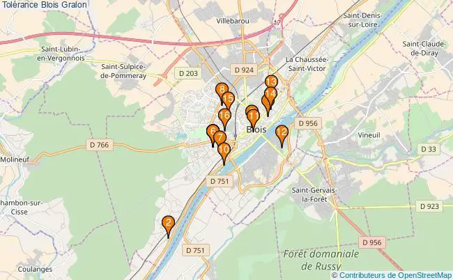 plan Tolérance Blois Associations tolérance Blois : 17 associations