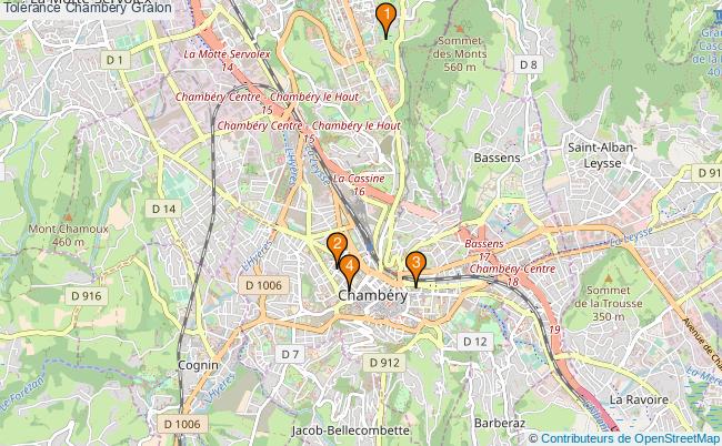 plan Tolérance Chambéry Associations tolérance Chambéry : 5 associations