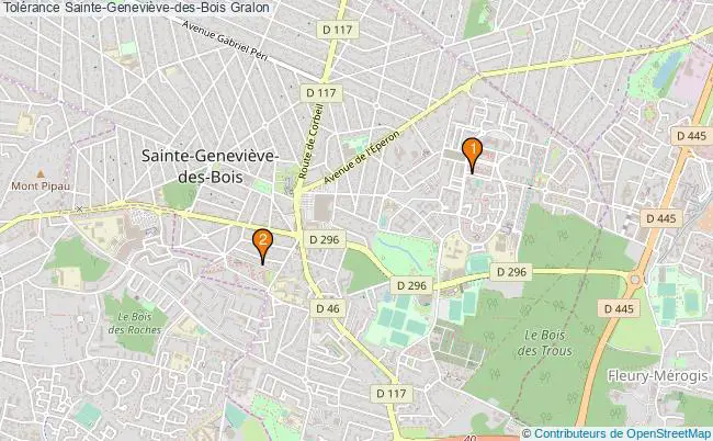 plan Tolérance Sainte-Geneviève-des-Bois Associations tolérance Sainte-Geneviève-des-Bois : 3 associations
