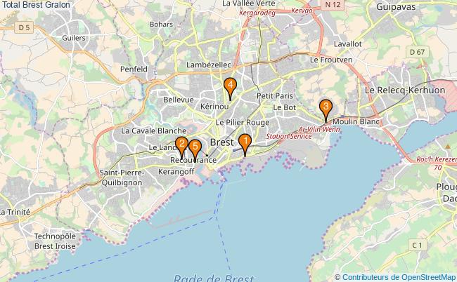 plan Total Brest Associations Total Brest : 5 associations