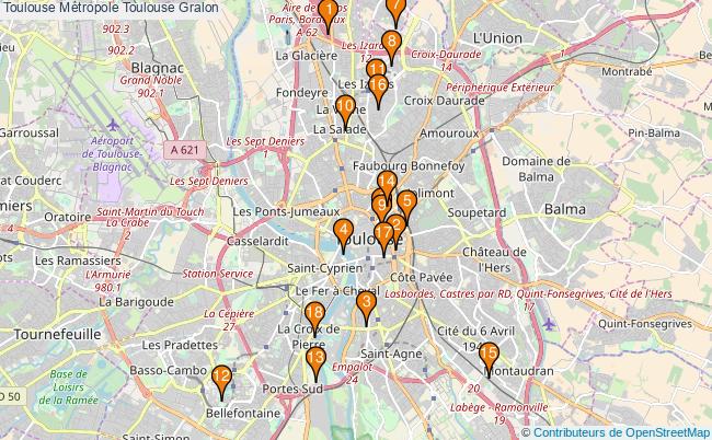 plan Toulouse Métropole Toulouse Associations Toulouse Métropole Toulouse : 20 associations