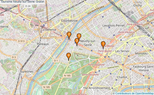 plan Tourisme Neuilly-sur-Seine Associations Tourisme Neuilly-sur-Seine : 7 associations