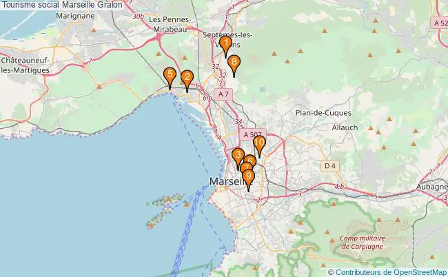 plan Tourisme social Marseille Associations tourisme social Marseille : 10 associations