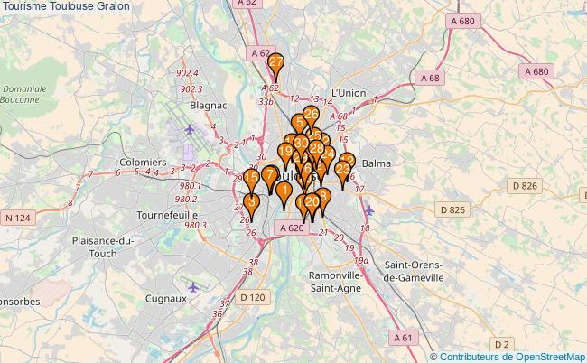 plan Tourisme Toulouse Associations Tourisme Toulouse : 43 associations