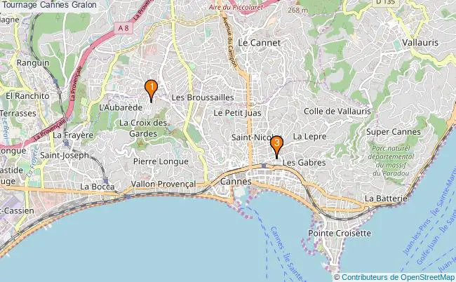 plan Tournage Cannes Associations tournage Cannes : 3 associations