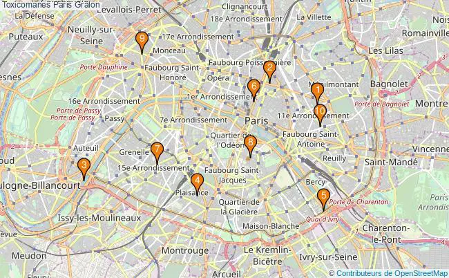 plan Toxicomanes Paris Associations toxicomanes Paris : 14 associations