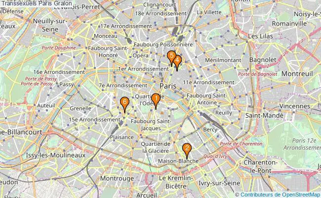 plan Transsexuels Paris Associations transsexuels Paris : 6 associations