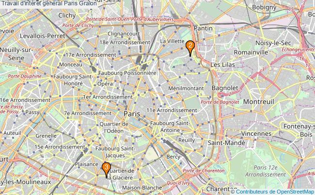 plan Travail d'intérêt général Paris Associations travail d'intérêt général Paris : 2 associations