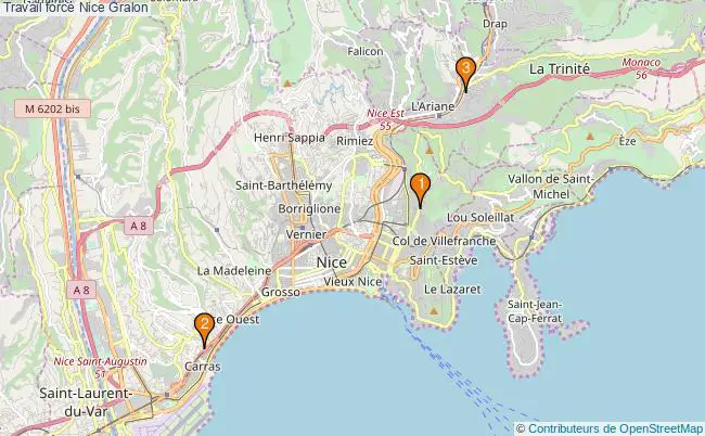 plan Travail forcé Nice Associations travail forcé Nice : 3 associations
