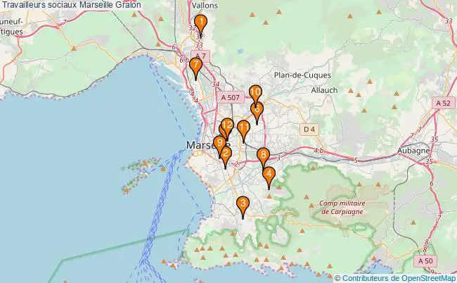 plan Travailleurs sociaux Marseille Associations travailleurs sociaux Marseille : 12 associations