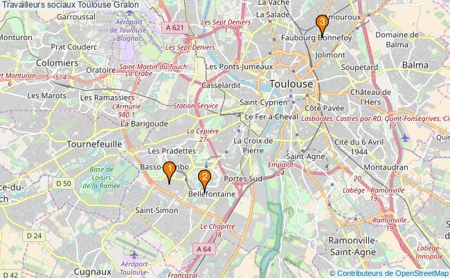 plan Travailleurs sociaux Toulouse Associations travailleurs sociaux Toulouse : 4 associations